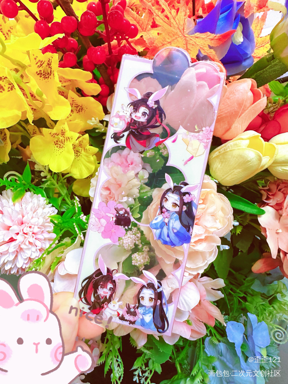 桃花序_魔道祖师蓝忘机·魔道祖师魏无羡·魔道祖师绘画作品