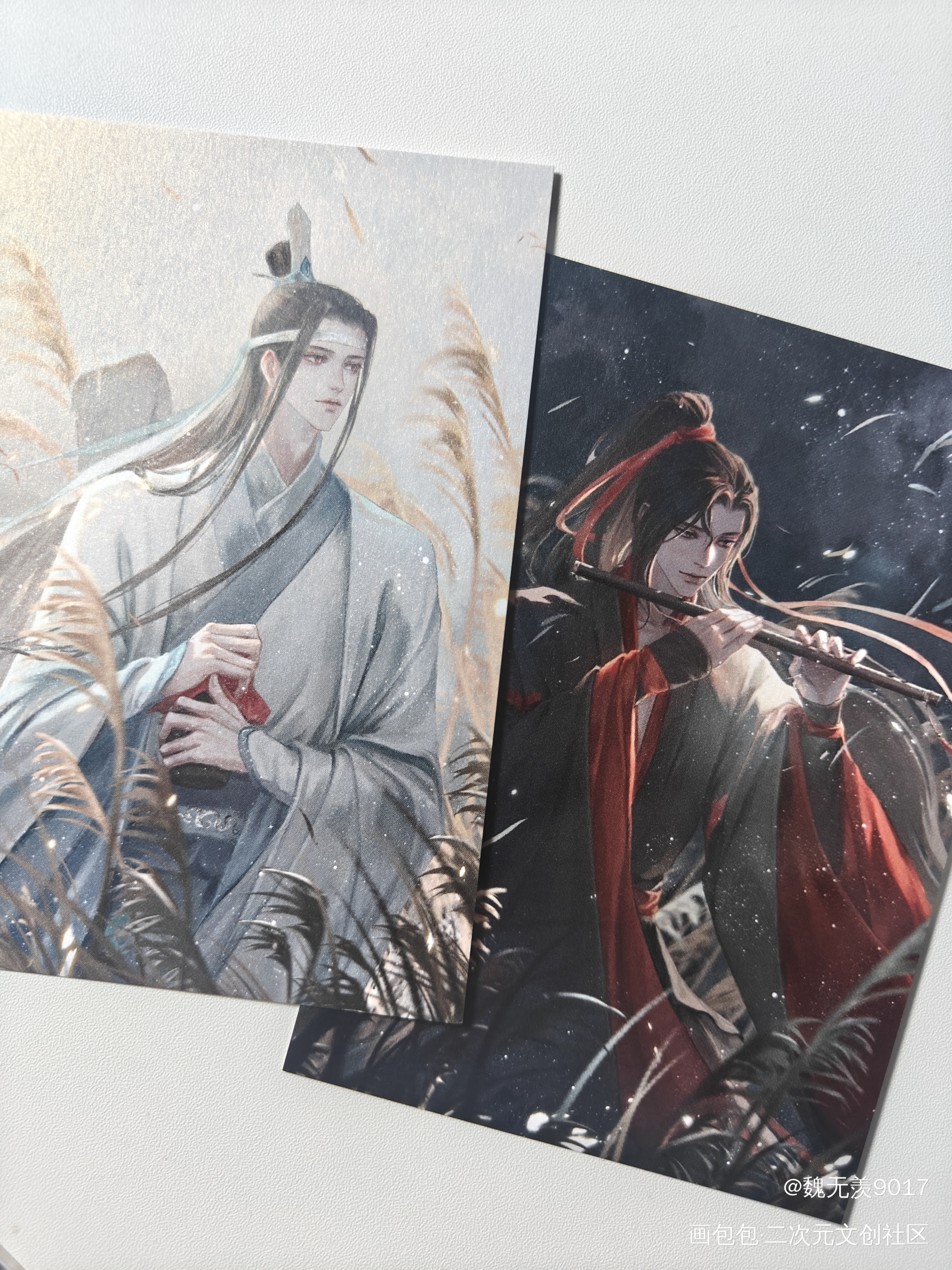 为遇一人而入红尘_魔道祖师授权返图绘画作品