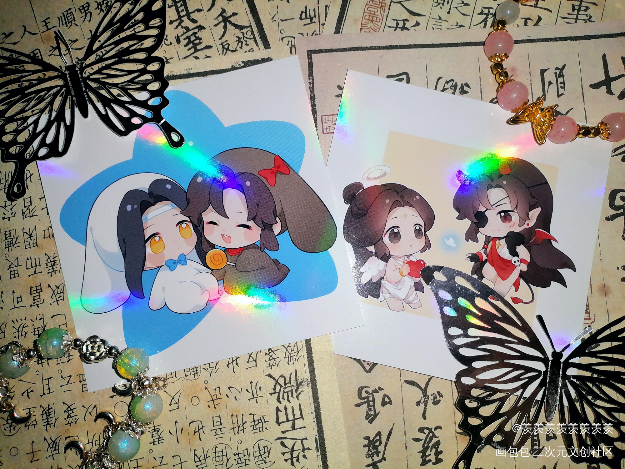 _人渣反派自救系统无料返图花城·天官赐福谢怜·天官赐福沈清秋·人渣反派自救系统蓝忘机·魔道祖师魏无羡·魔道祖师绘画作品