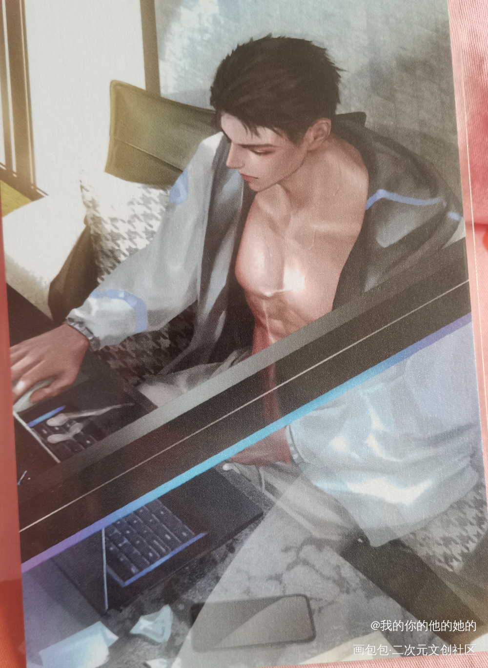 _188男团授权返图绘画作品