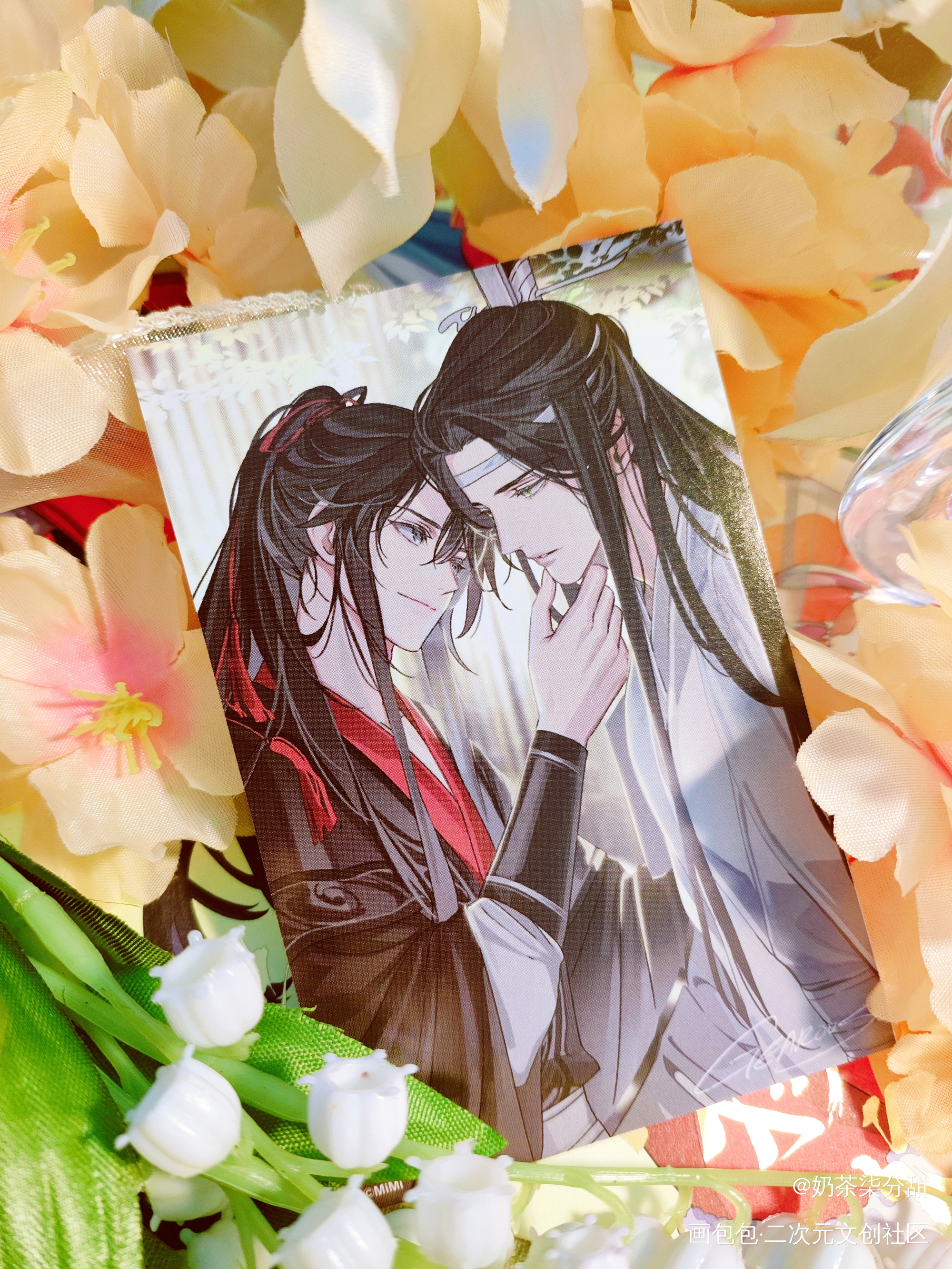 _魔道祖师蓝忘机·魔道祖师魏无羡·魔道祖师绘画作品