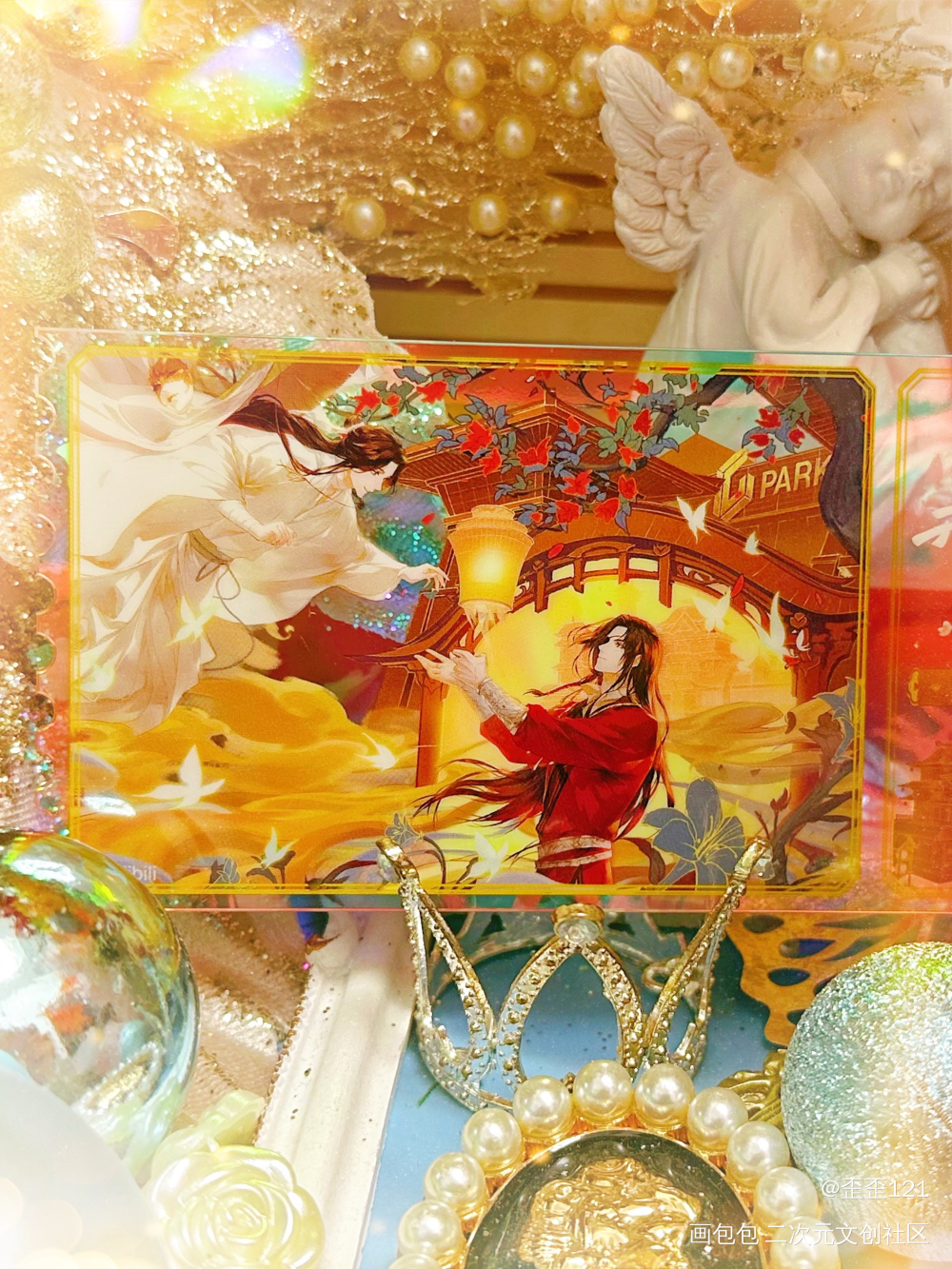 怜君赐福，仙梦长安_天官赐福花城·天官赐福谢怜·天官赐福绘画作品