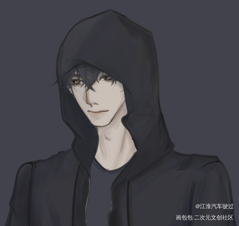 _盗墓笔记张起灵绘画作品