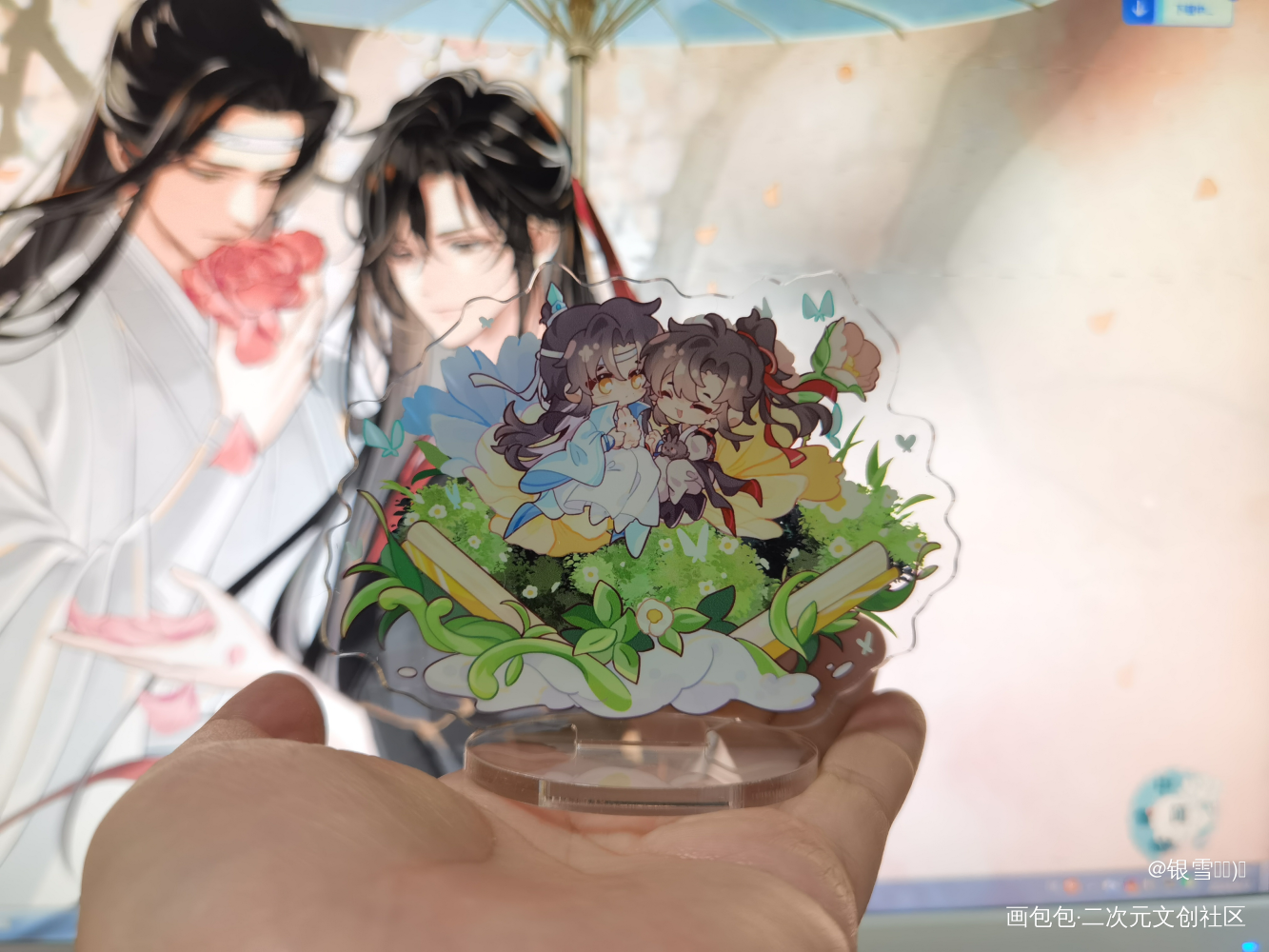 可可爱爱_魔道祖师授权返图蓝忘机·魔道祖师魏无羡·魔道祖师绘画作品