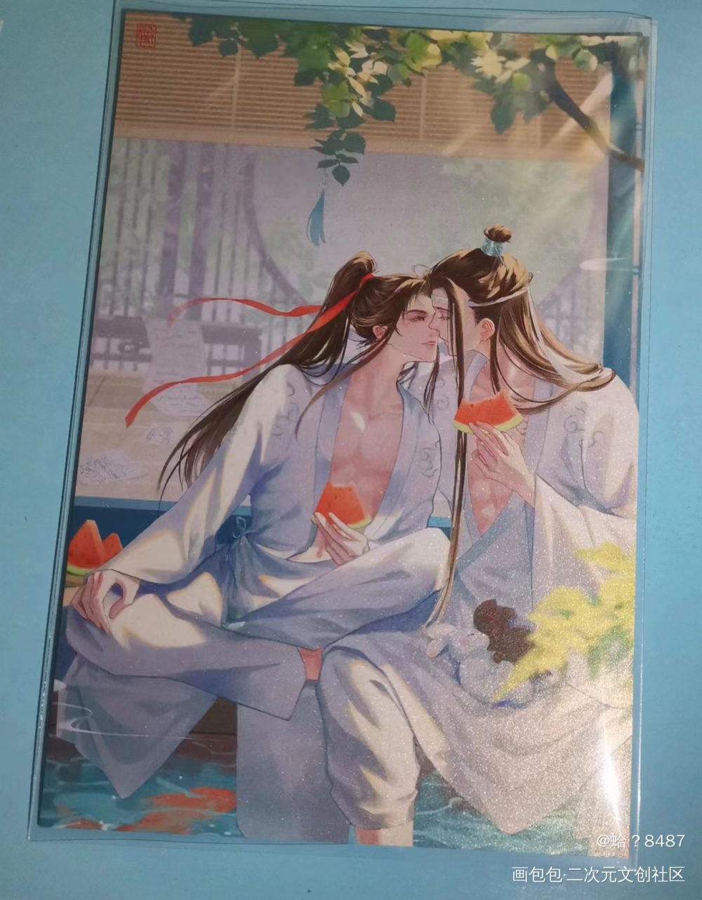 _魔道祖师忘羡蓝忘机·魔道祖师魏无羡·魔道祖师墨香铜臭绘画作品