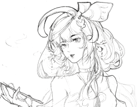 青花瓷_绘画作品