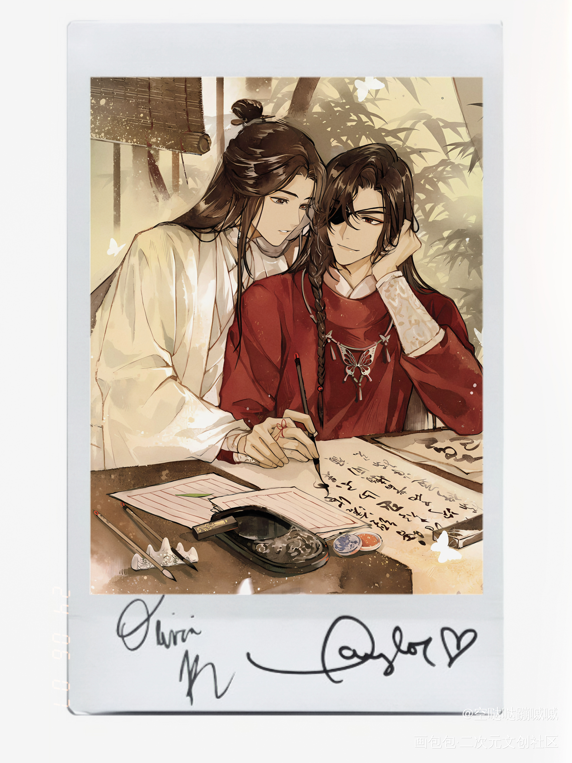 #花怜#天官赐福_天官赐福花怜绘画作品