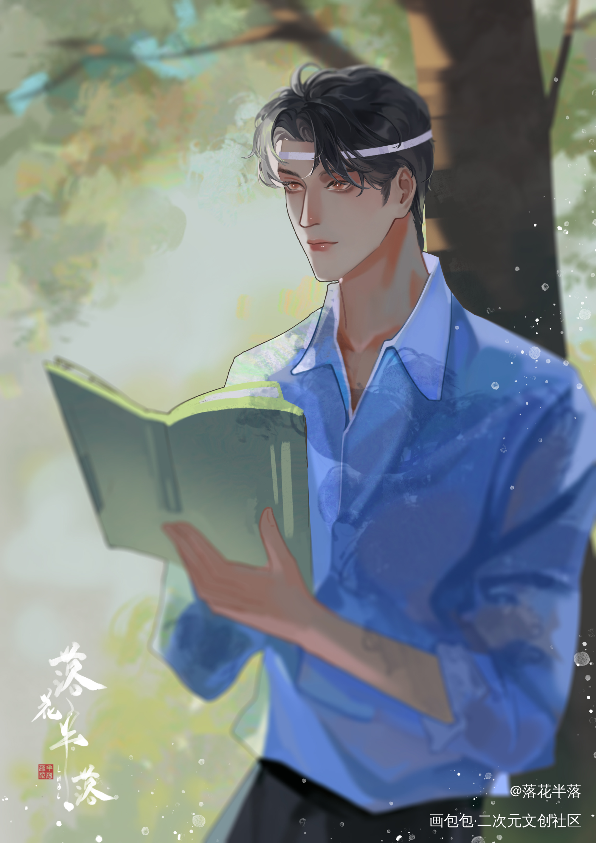 忘机_蓝忘机绘画作品