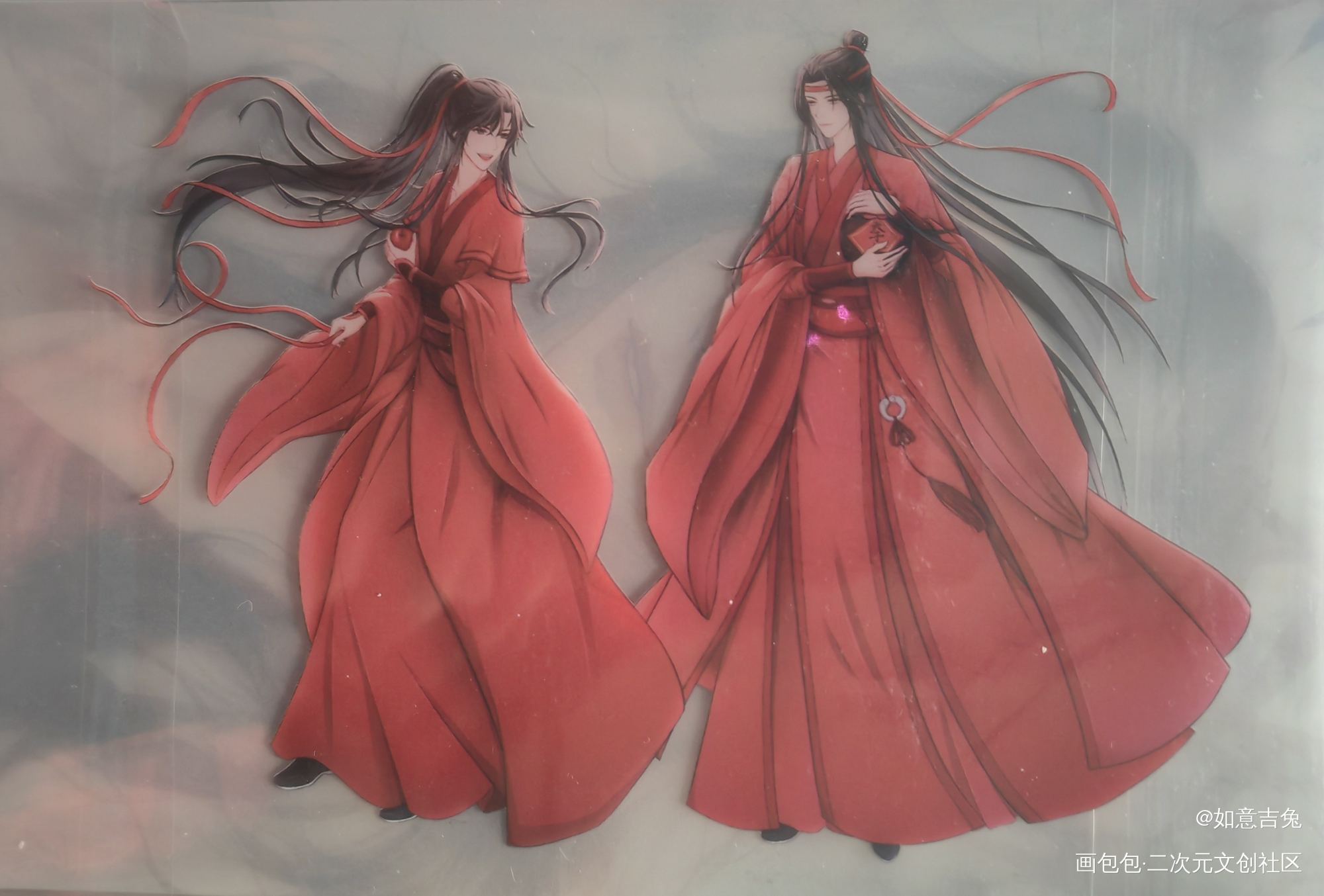 _魔道祖师无料返图绘画作品