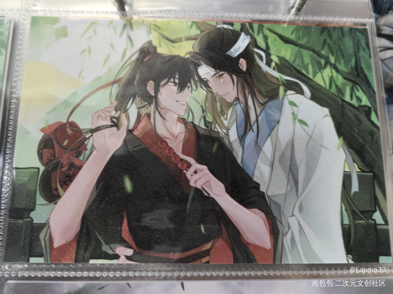 太美啦_魔道祖师无料返图蓝忘机·魔道祖师魏无羡·魔道祖师绘画作品
