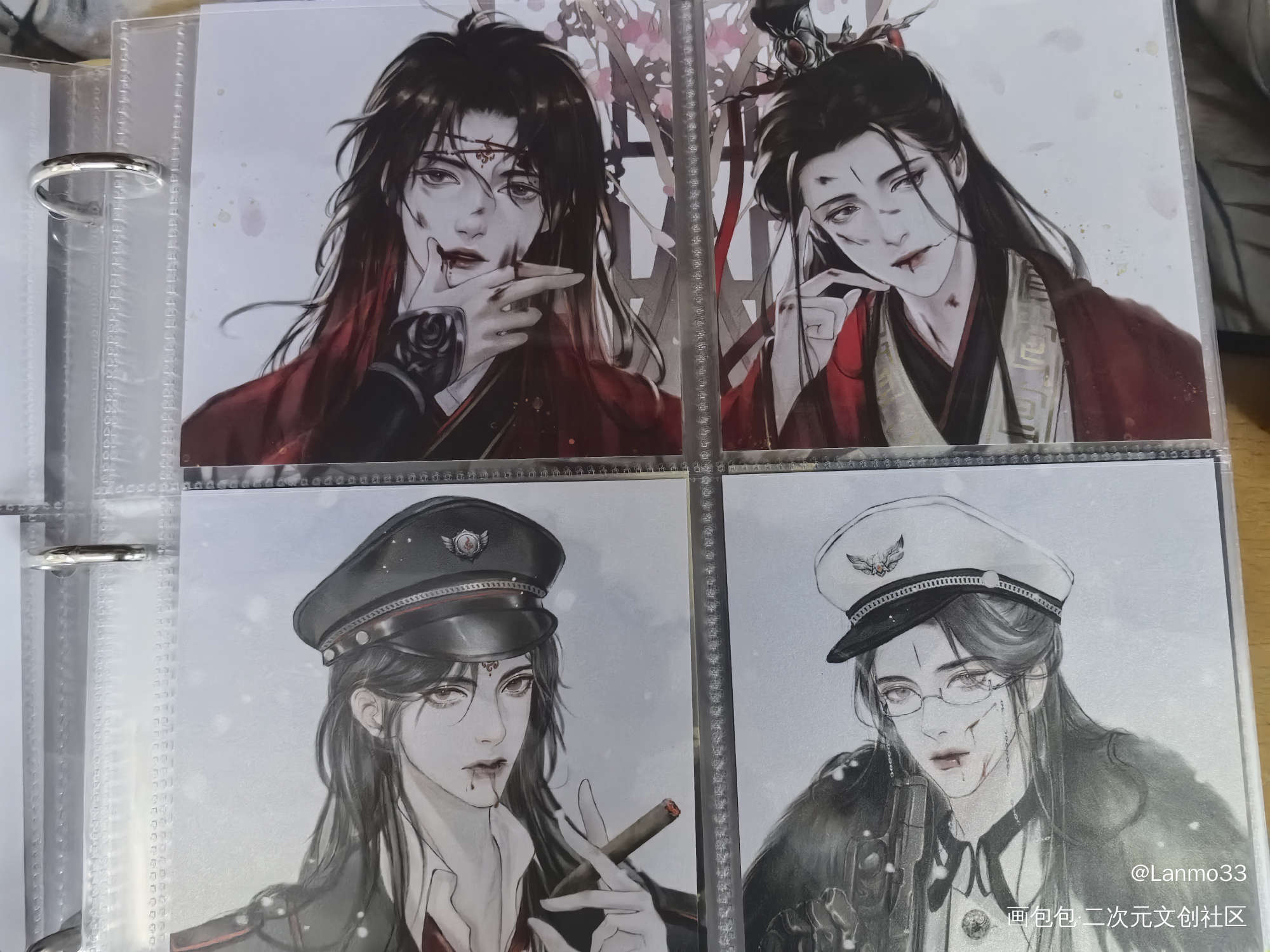 太美啦_人渣反派自救系统无料返图沈清秋洛冰河绘画作品