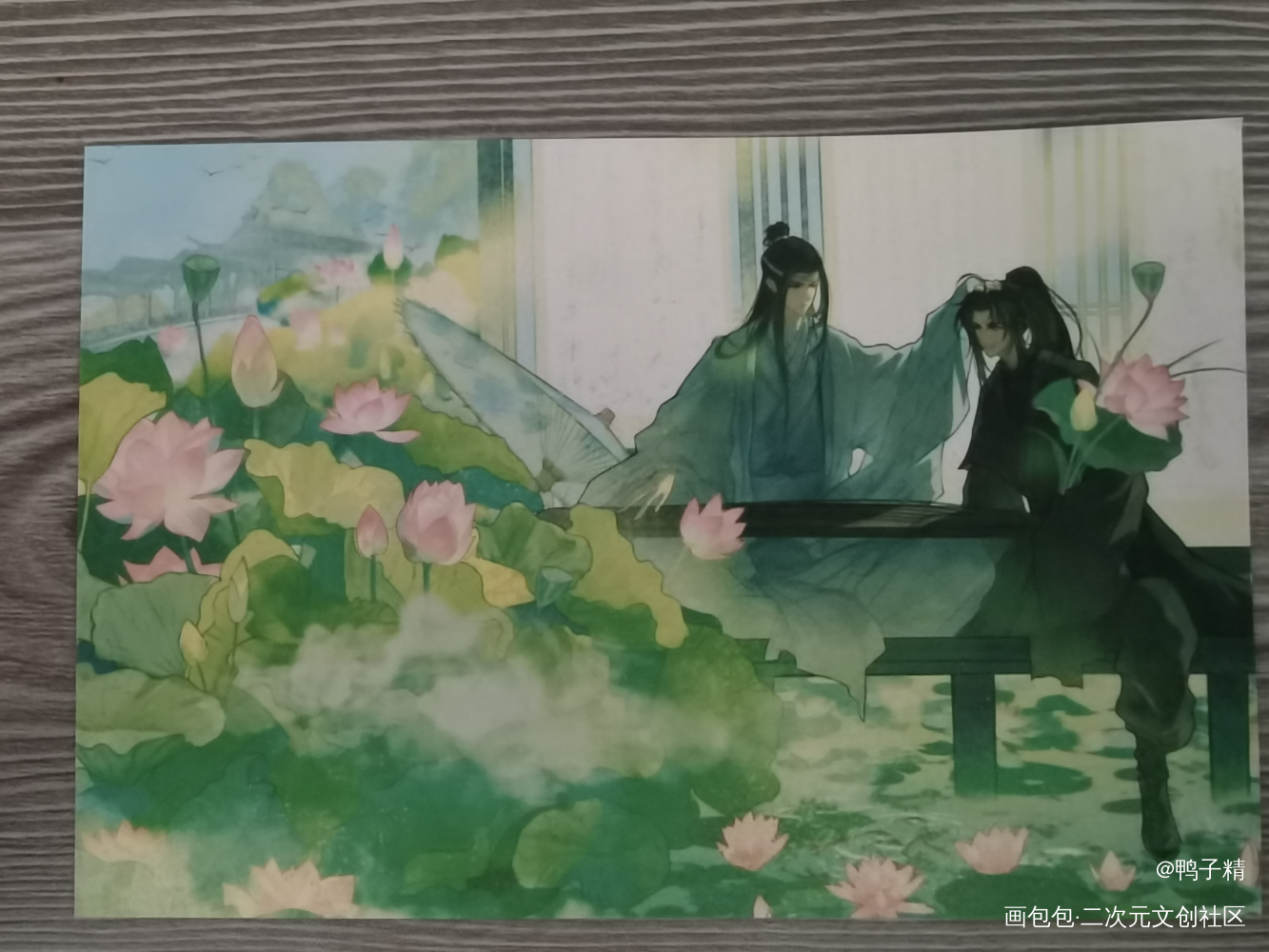 _魔道祖师授权返图蓝忘机·魔道祖师魏无羡·魔道祖师绘画作品