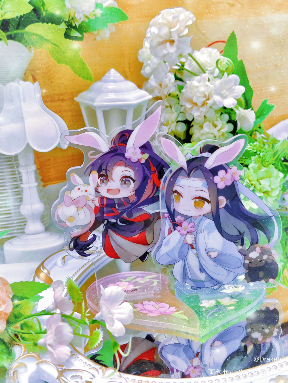 _魔道祖师蓝忘机·魔道祖师魏无羡·魔道祖师绘画作品