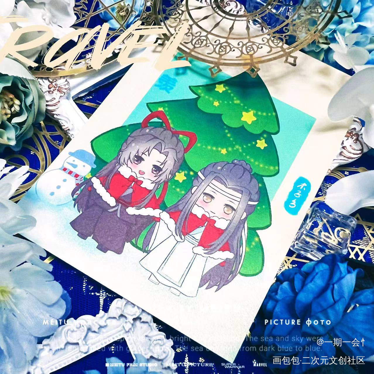 _魔道祖师蓝忘机·魔道祖师魏无羡·魔道祖师绘画作品