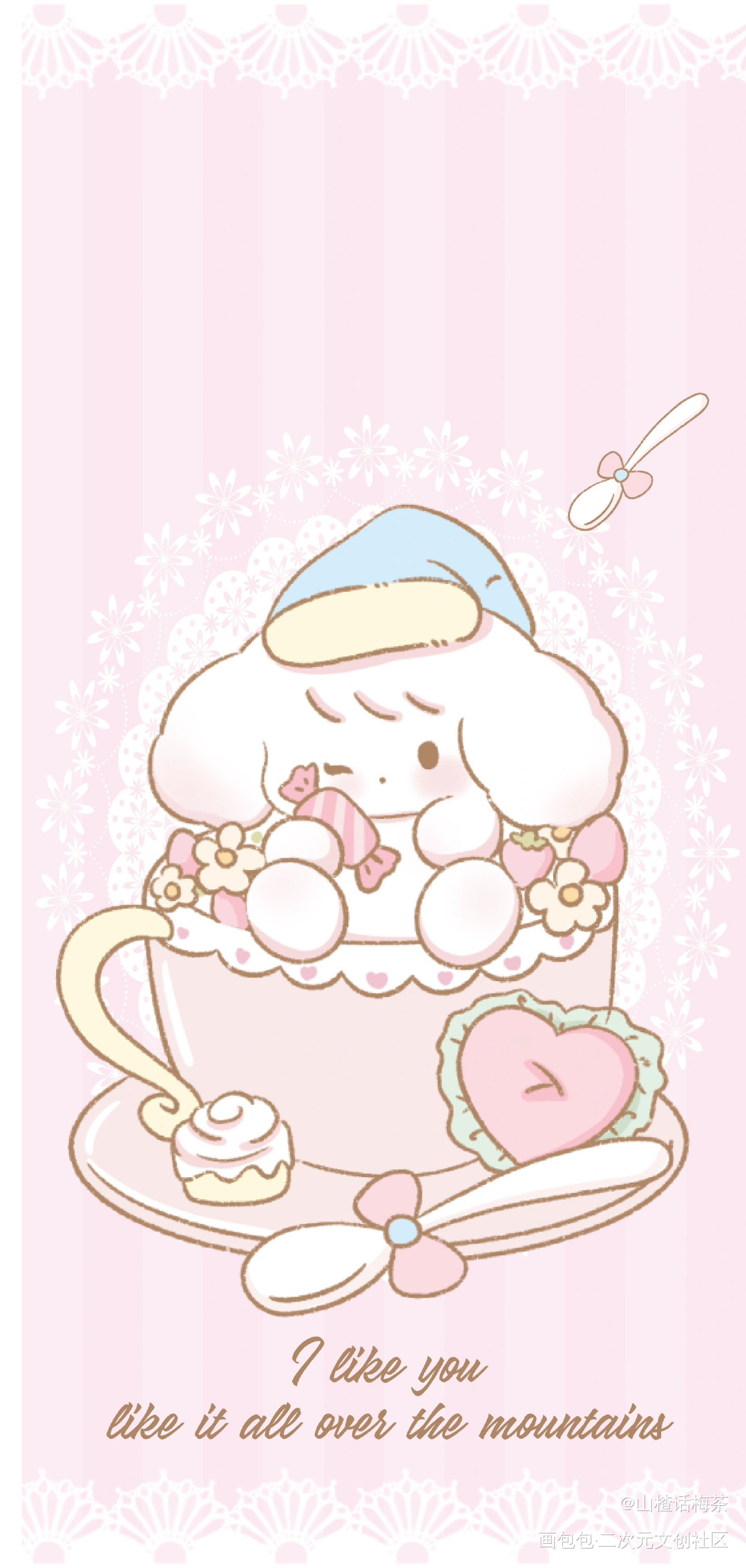 壁纸分享💖_绘画作品