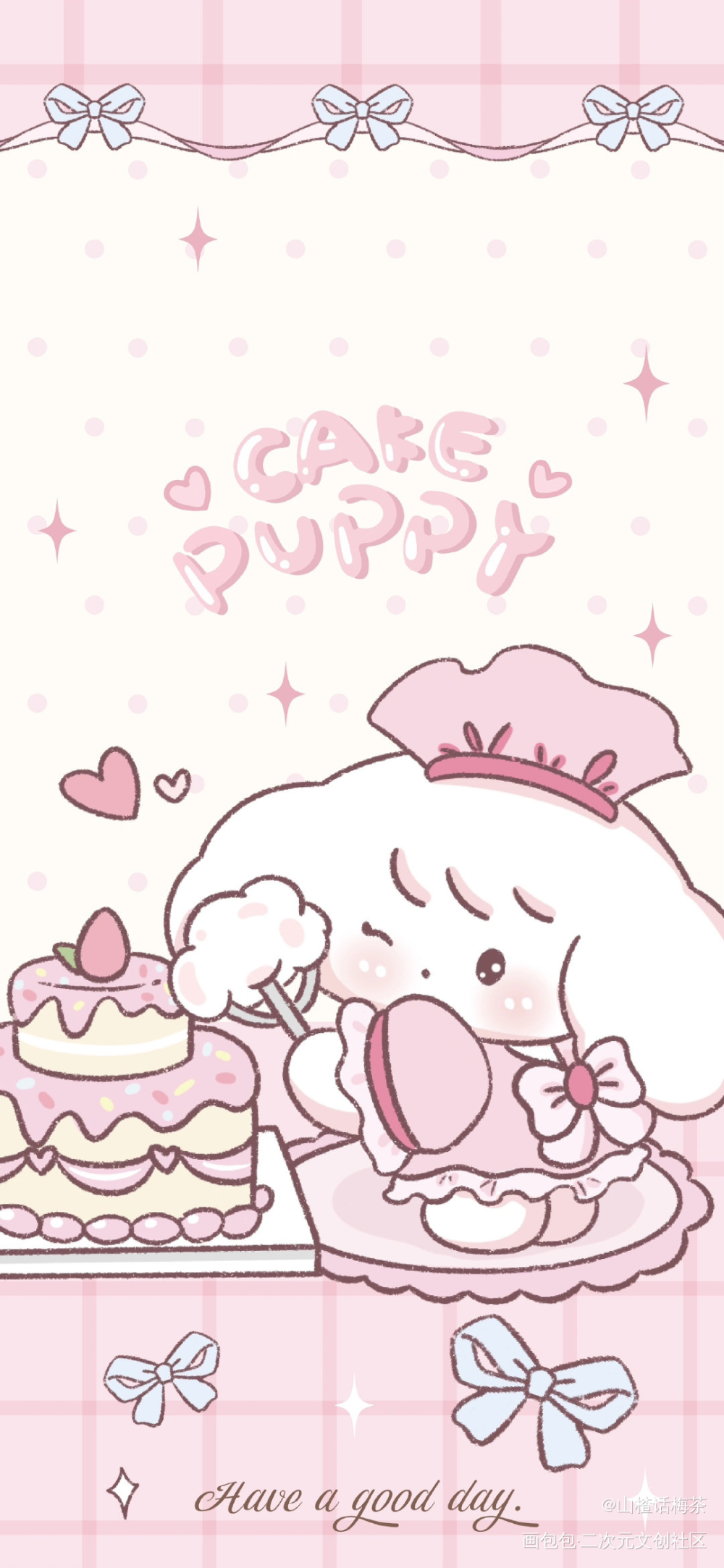 壁纸分享💖_绘画作品