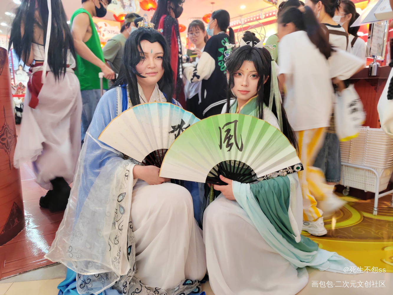 上海天官赐福动画主题餐厅第八弹_天官赐福花怜花城·天官赐福谢怜·天官赐福墨香铜臭绘画作品