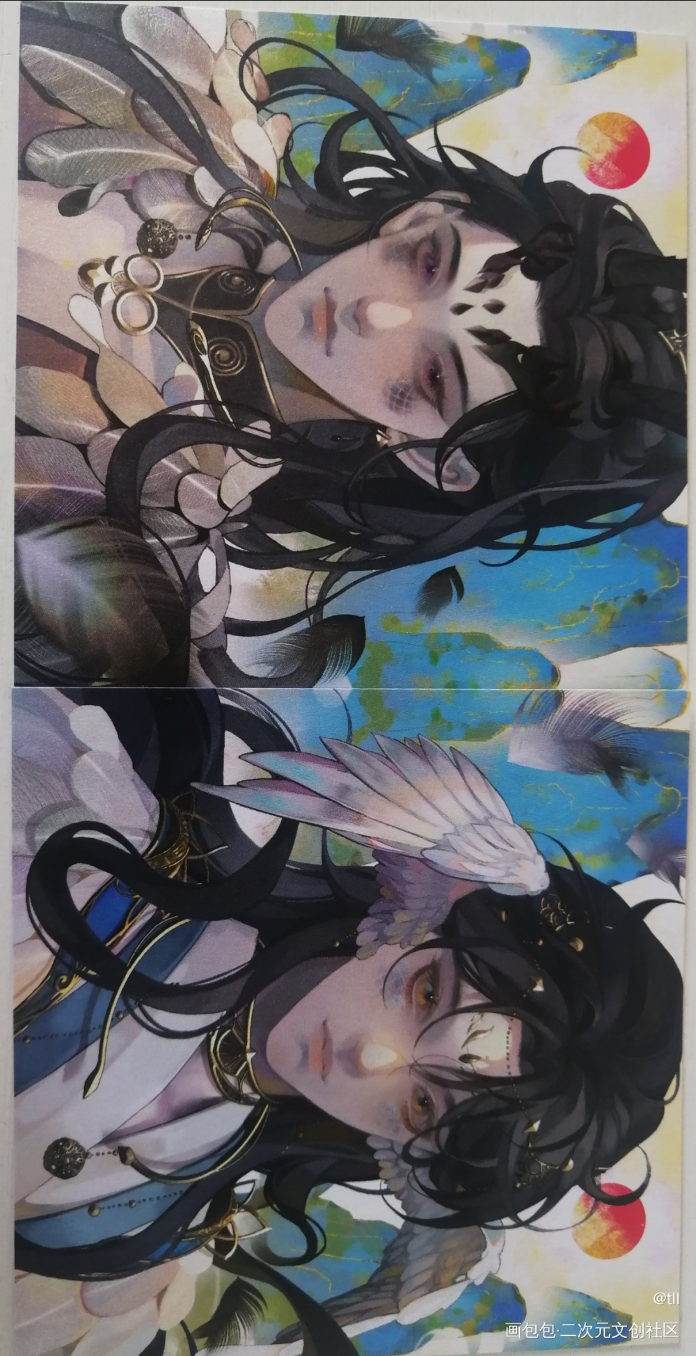 _二哈和他的白猫师尊无料返图绘画作品
