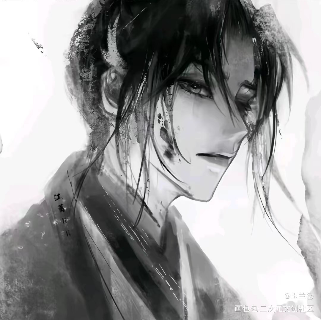 😁😁😁_彩色条漫黑白简笔绘画作品