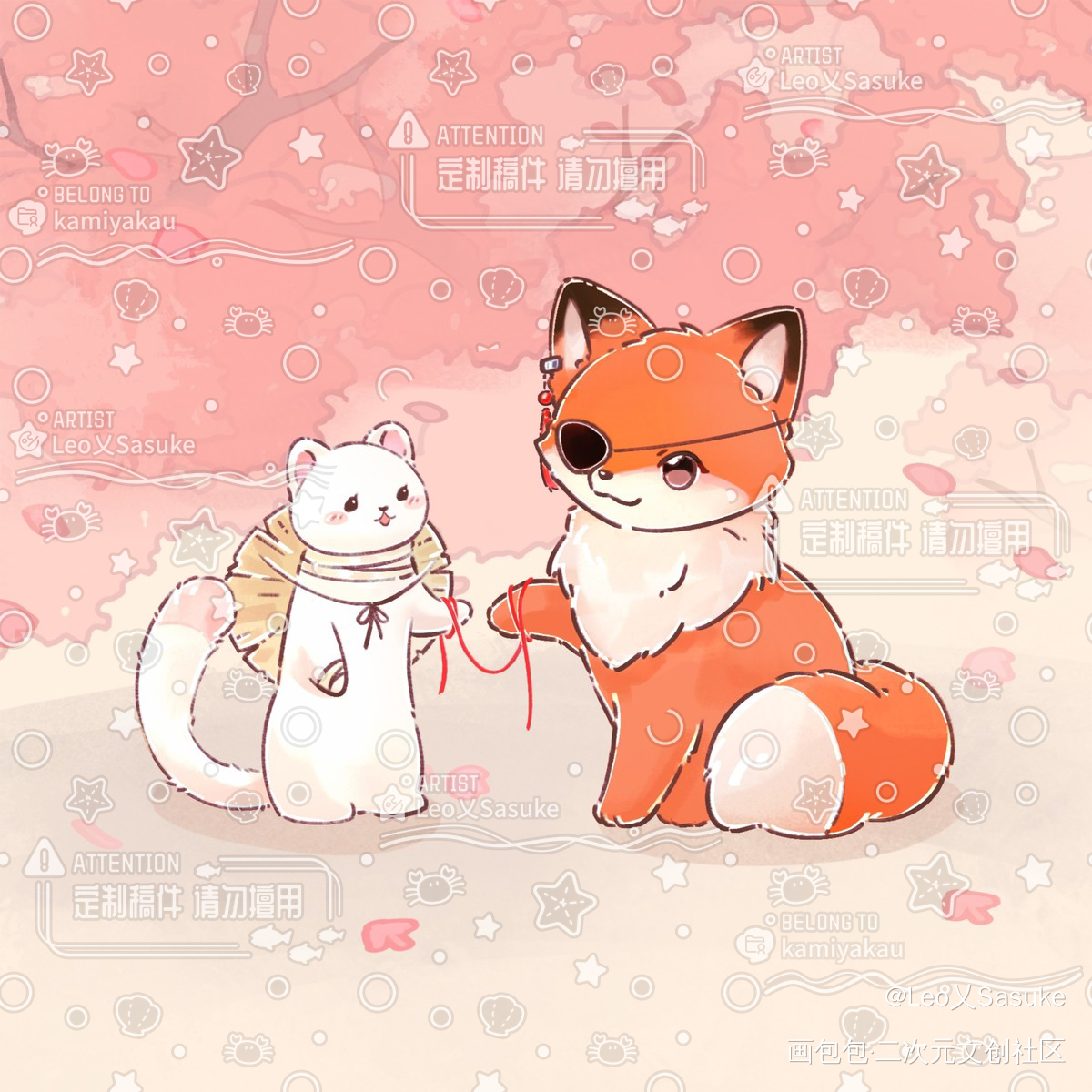花花生日快乐~_天官赐福花怜谢怜花城绘画作品
