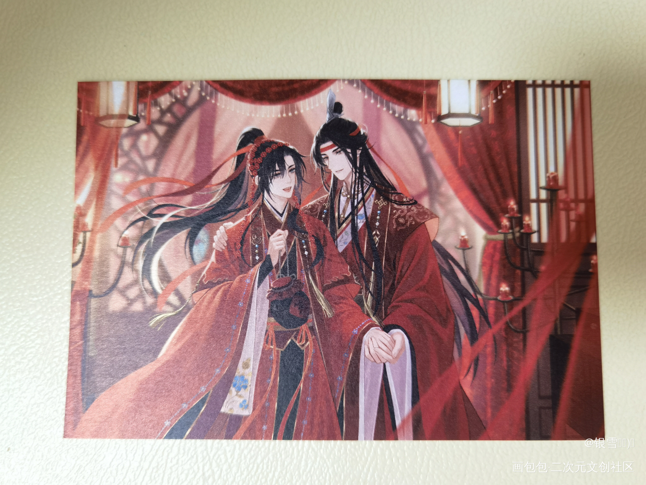 一生一世_魔道祖师授权返图蓝忘机·魔道祖师魏无羡·魔道祖师绘画作品