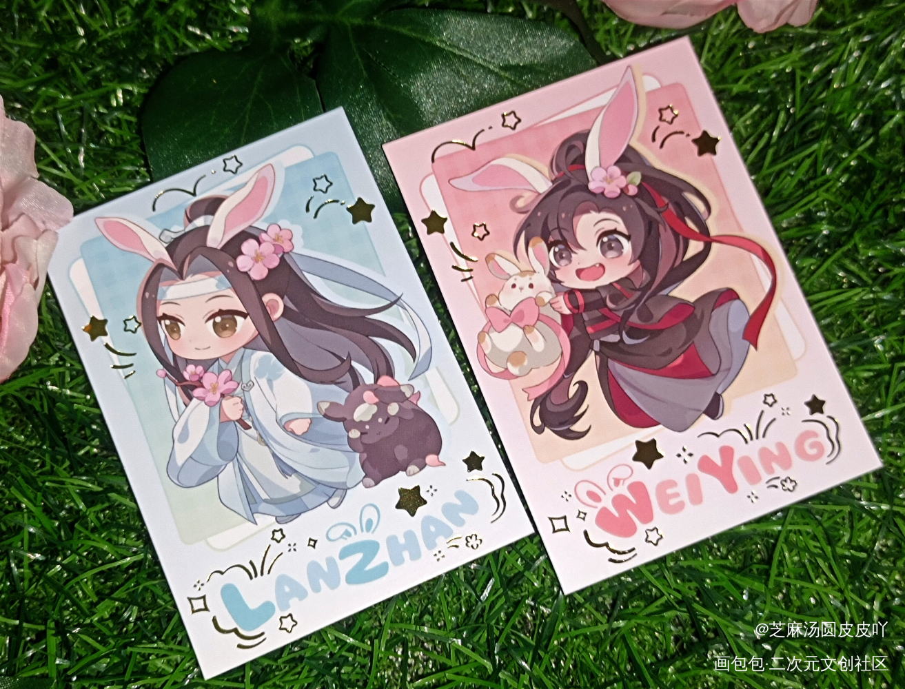 桃花涧~_魔道祖师周边秀忘羡蓝忘机·魔道祖师魏无羡·魔道祖师绘画作品