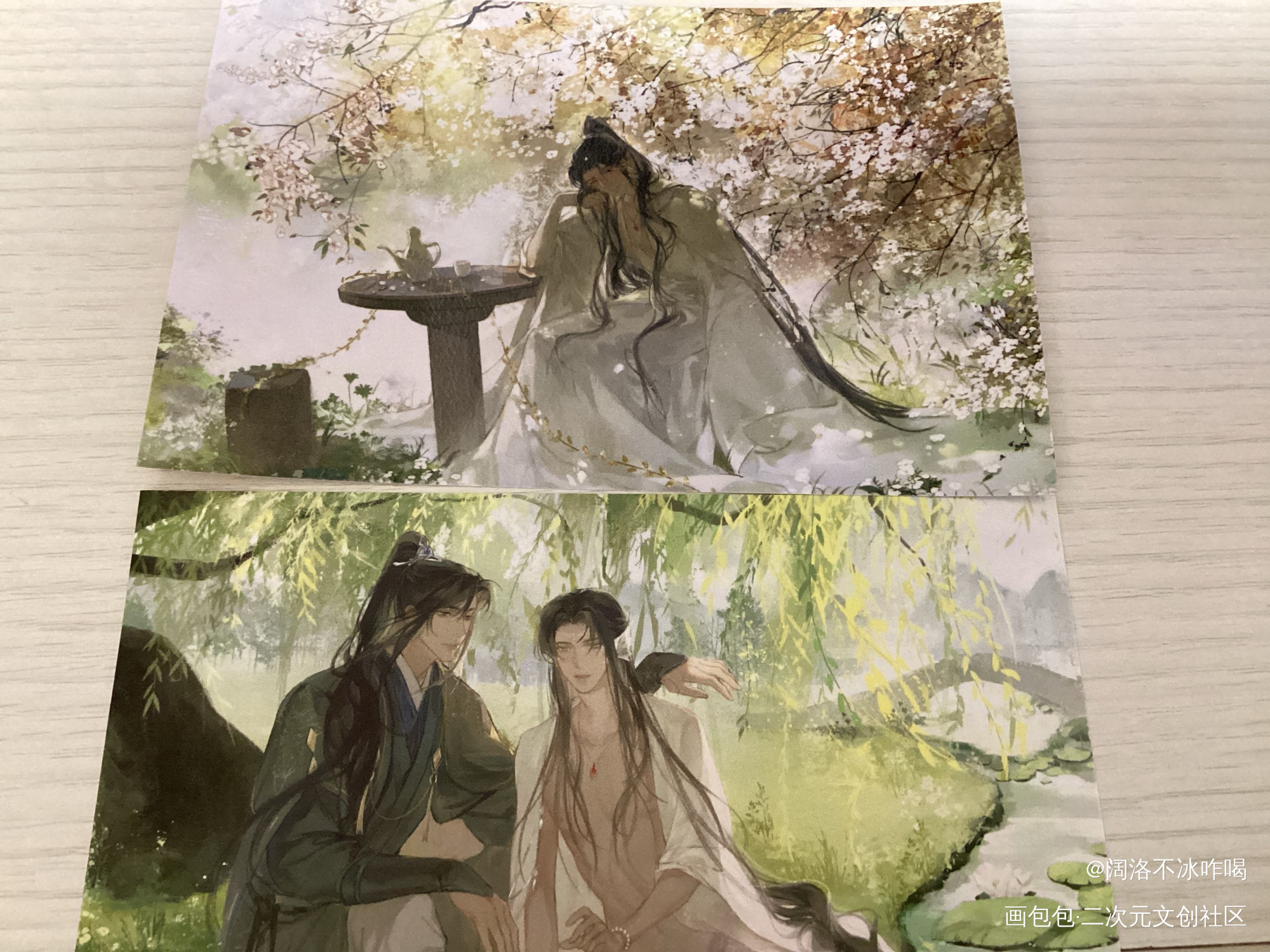 _二哈和他的白猫师尊无料返图绘画作品