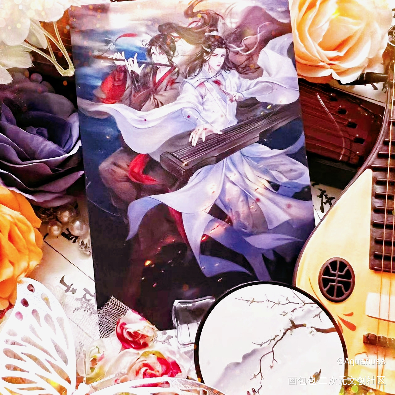 _魔道祖师蓝忘机·魔道祖师魏无羡·魔道祖师绘画作品