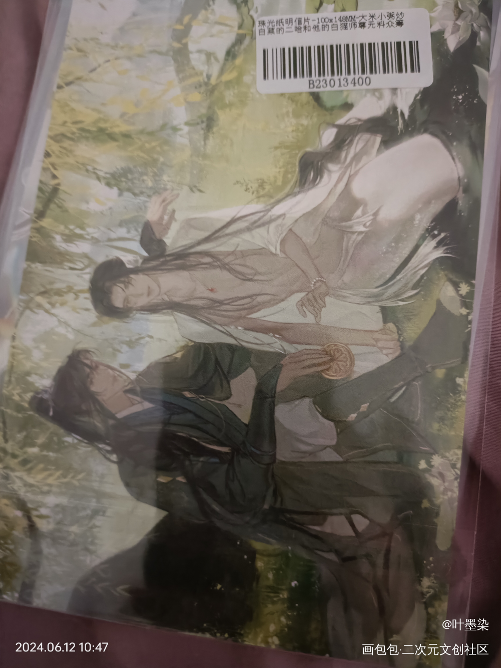 _二哈和他的白猫师尊无料返图绘画作品