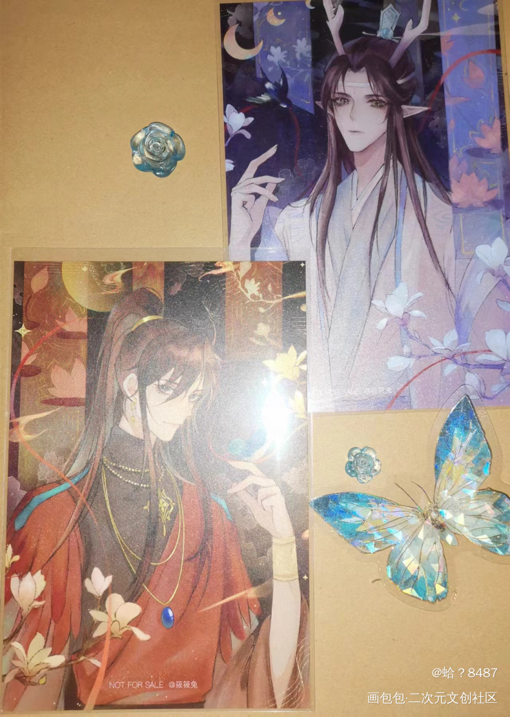 _魔道祖师忘羡蓝忘机·魔道祖师魏无羡·魔道祖师墨香铜臭绘画作品