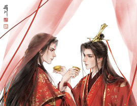 合卺酒_绘画作品