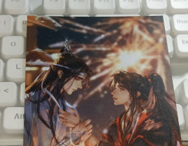 璀璨烟花，浪漫忘羡_绘画作品