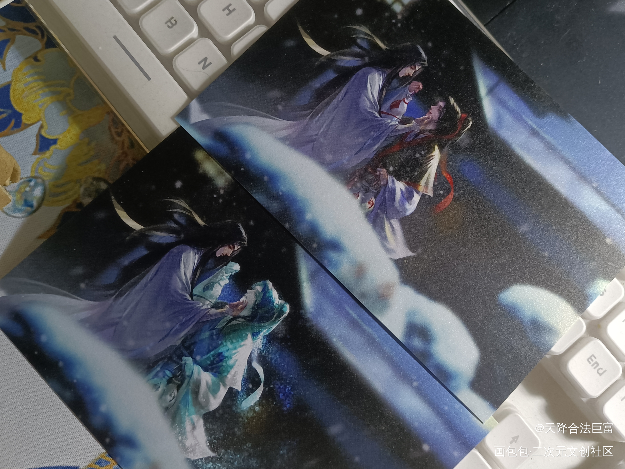 这组图好刀qwq_魔道祖师授权返图绘画作品