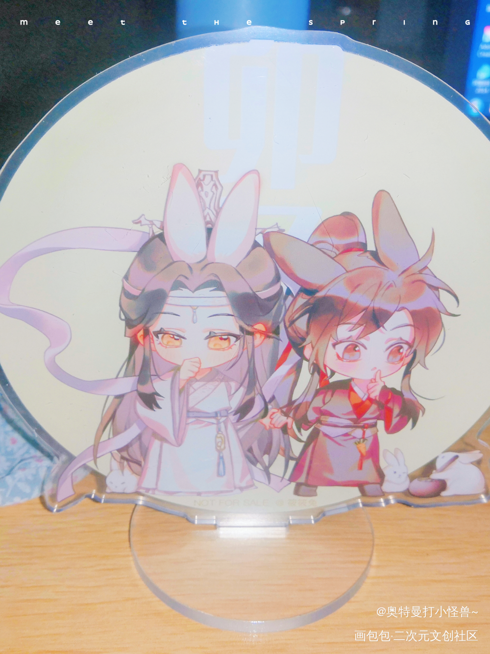 可爱兔兔_魔道祖师忘羡绘画作品