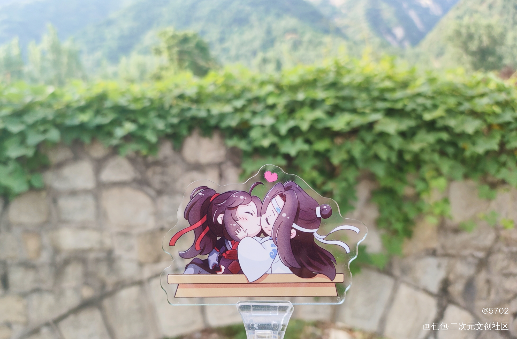 亲亲🥰🥰🥰_魔道祖师蓝忘机·魔道祖师魏无羡·魔道祖师绘画作品