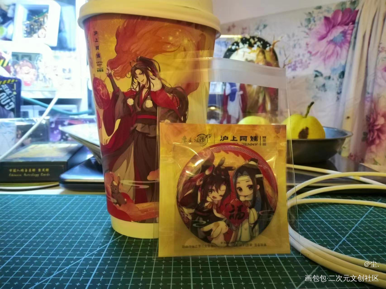 _魔道祖师蓝忘机·魔道祖师魏无羡·魔道祖师蓝忘机魏无羡绘画作品