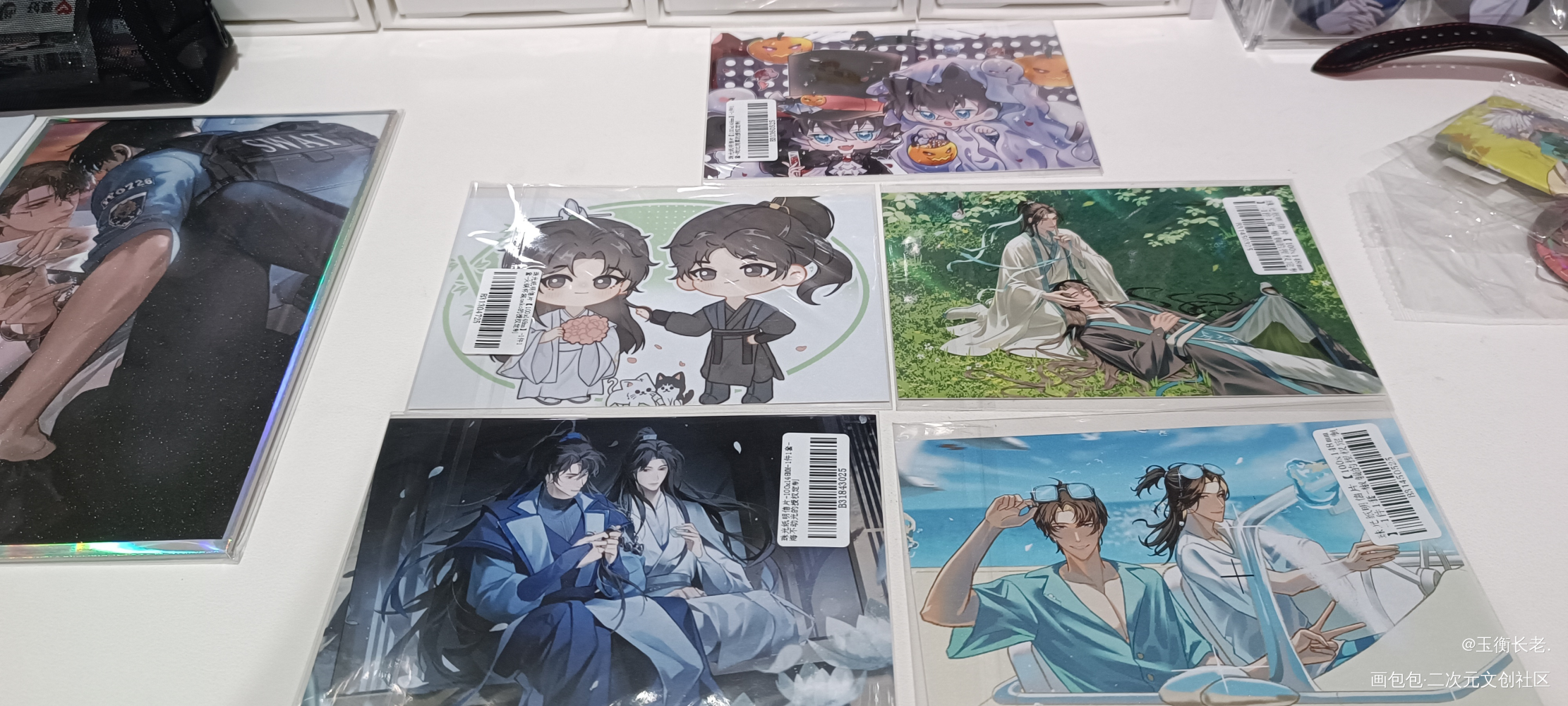 _二哈和他的白猫师尊授权返图绘画作品