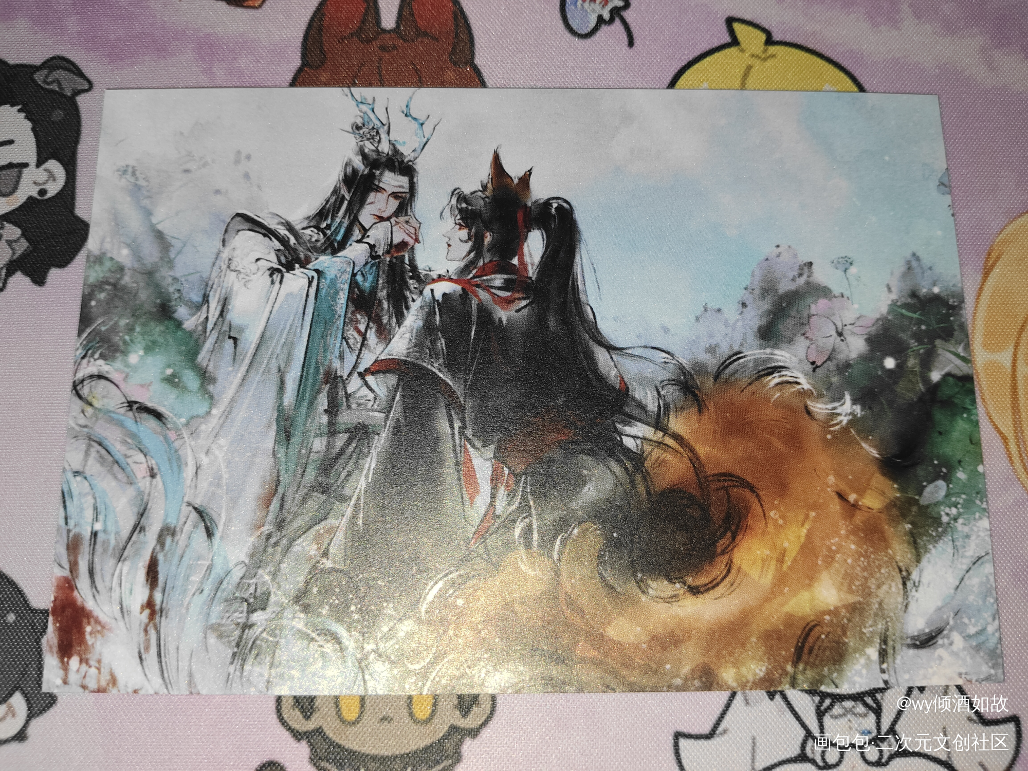 特别美！_魔道祖师授权返图绘画作品