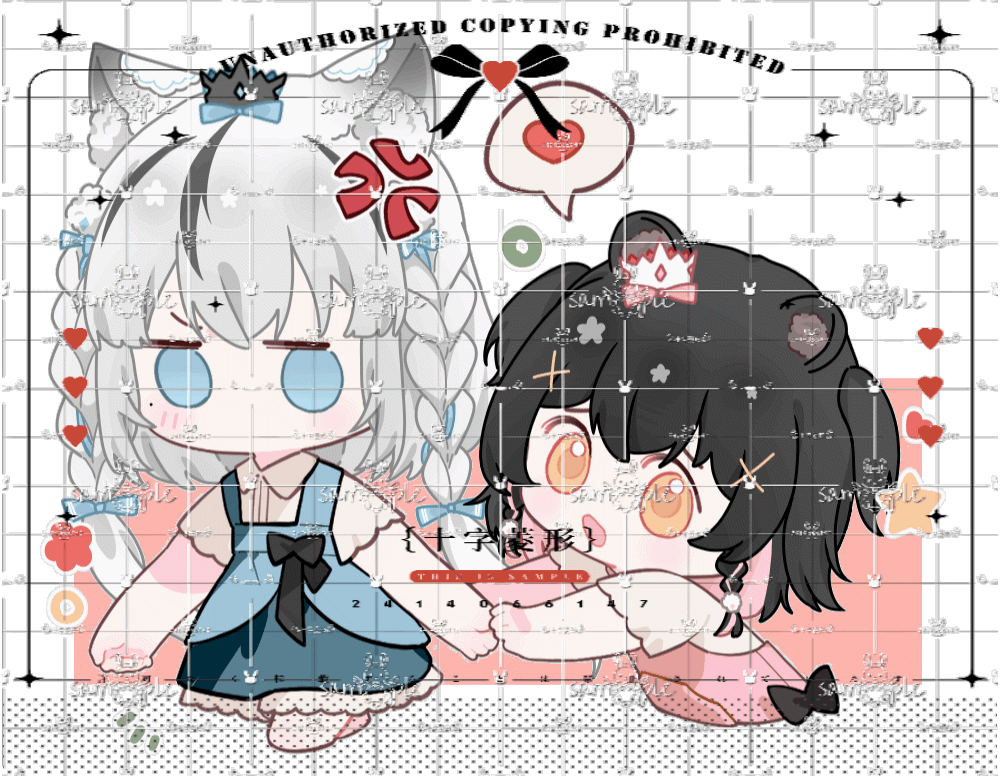 根牌「贴贴」_模板约稿根牌模板付费委托稿件模板绘画作品