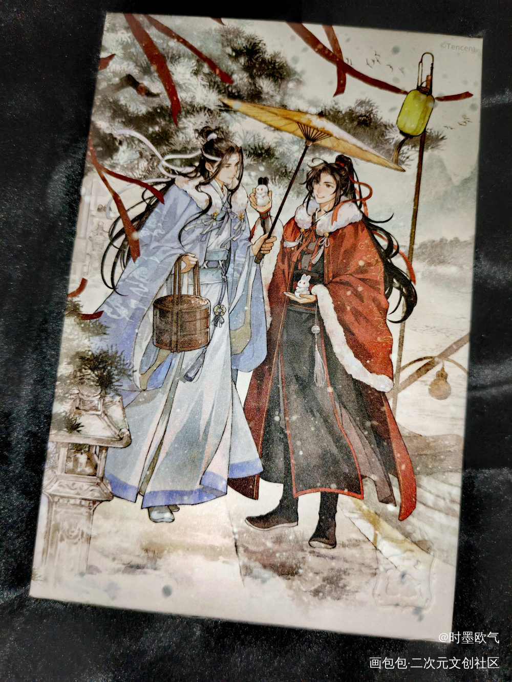 _魔道祖师蓝忘机·魔道祖师魏无羡·魔道祖师绘画作品