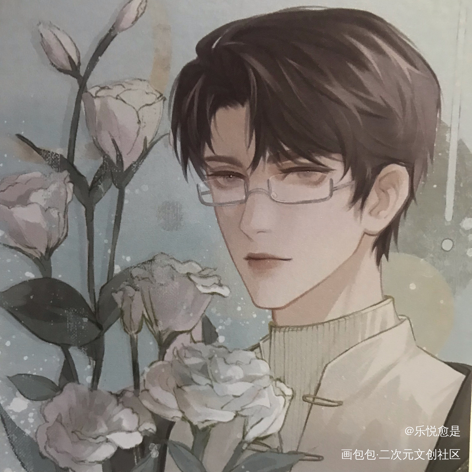 _穿堂惊掠琵琶声授权返图绘画作品