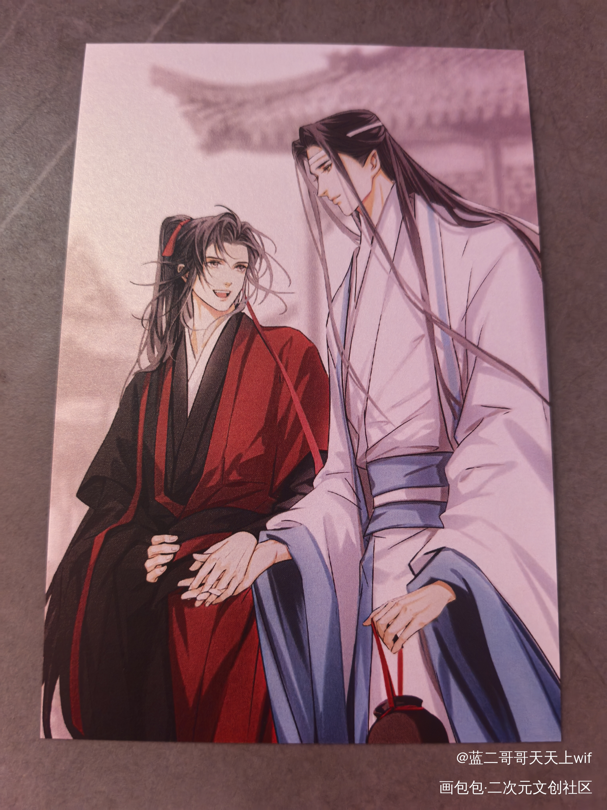 _魔道祖师绘画作品