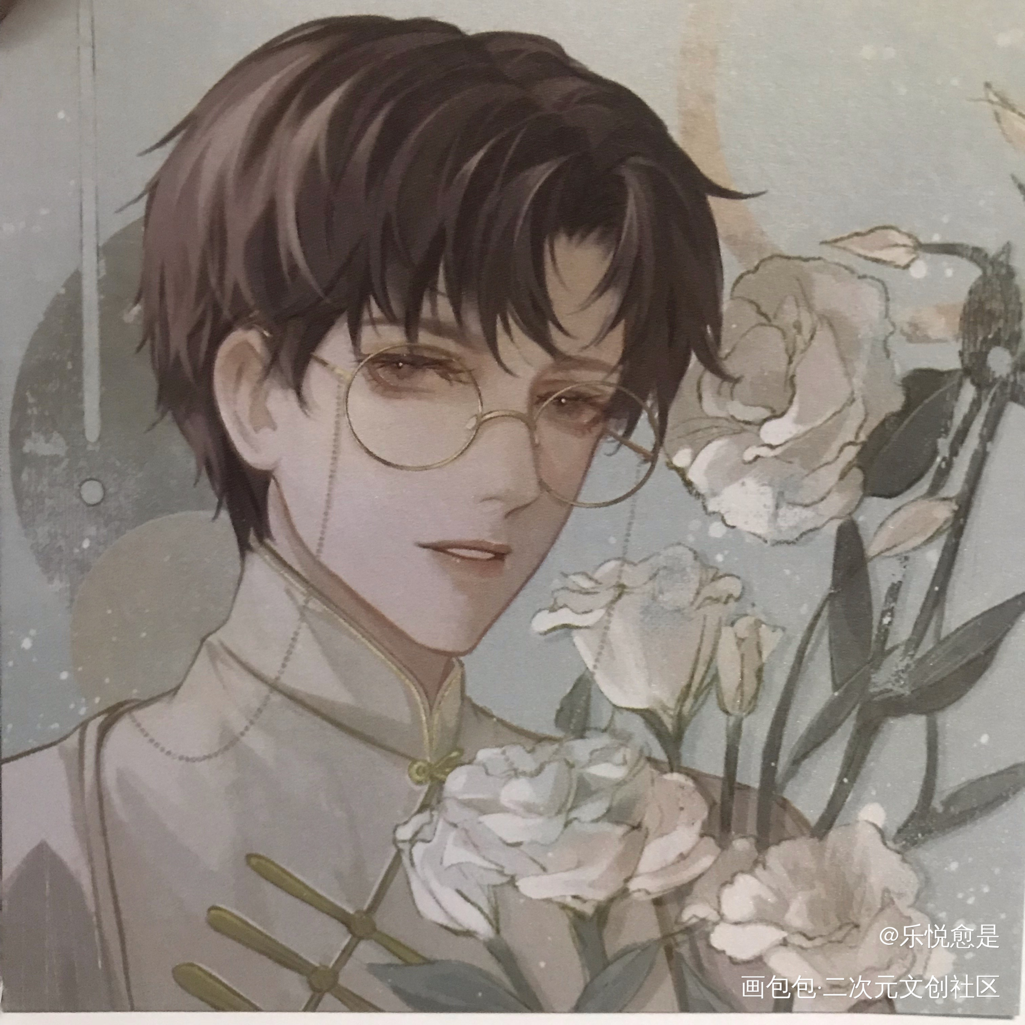 _穿堂惊掠琵琶声授权返图绘画作品