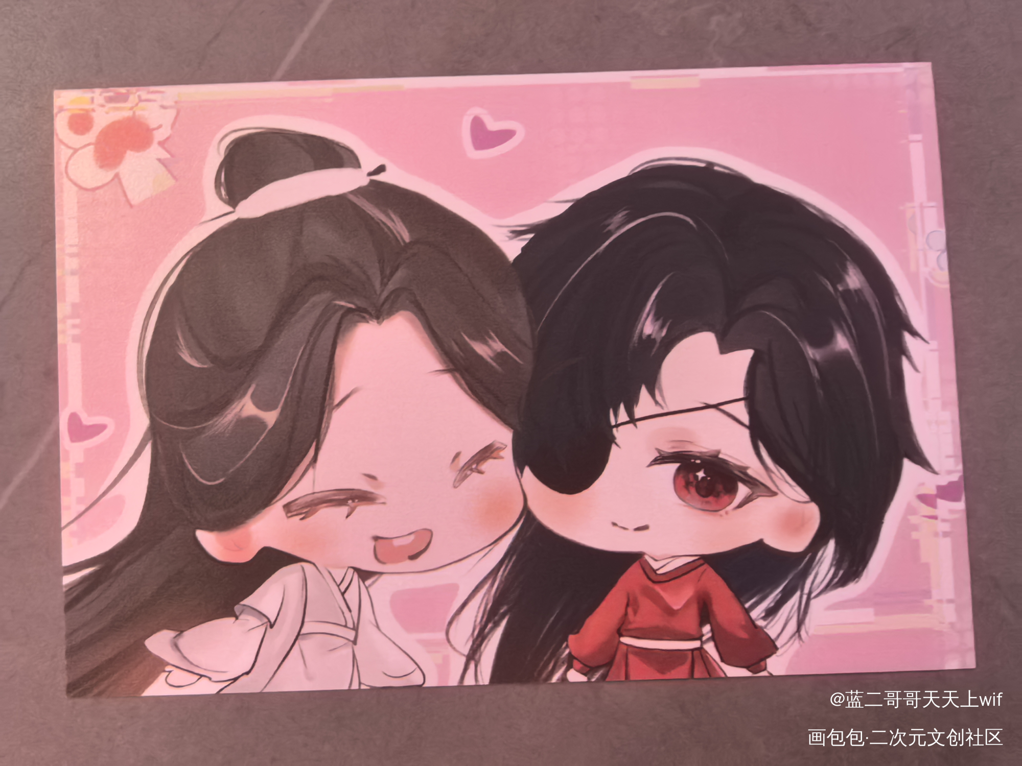 _天官赐福授权返图绘画作品