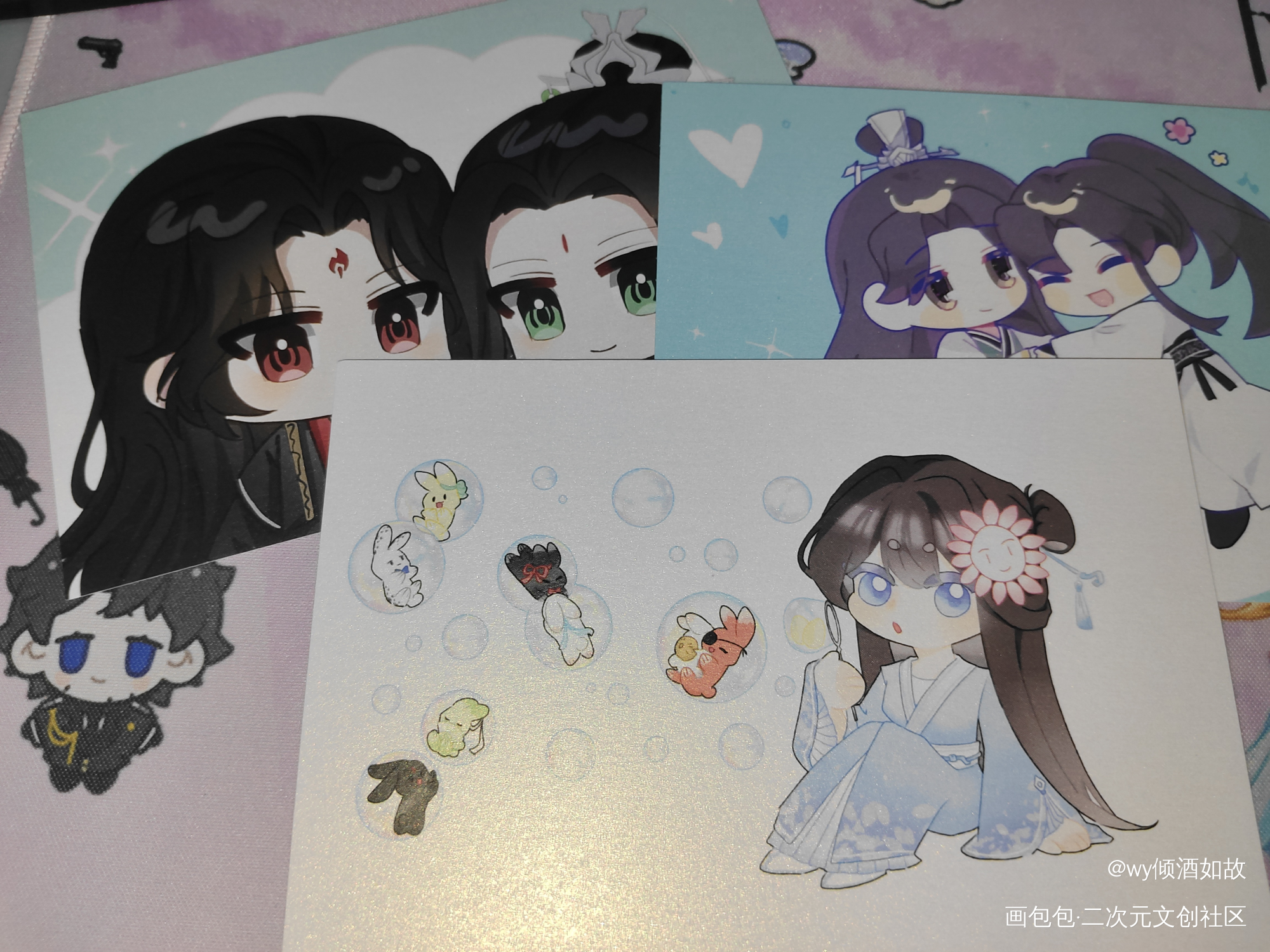 好萌啊_魔道祖师授权返图绘画作品