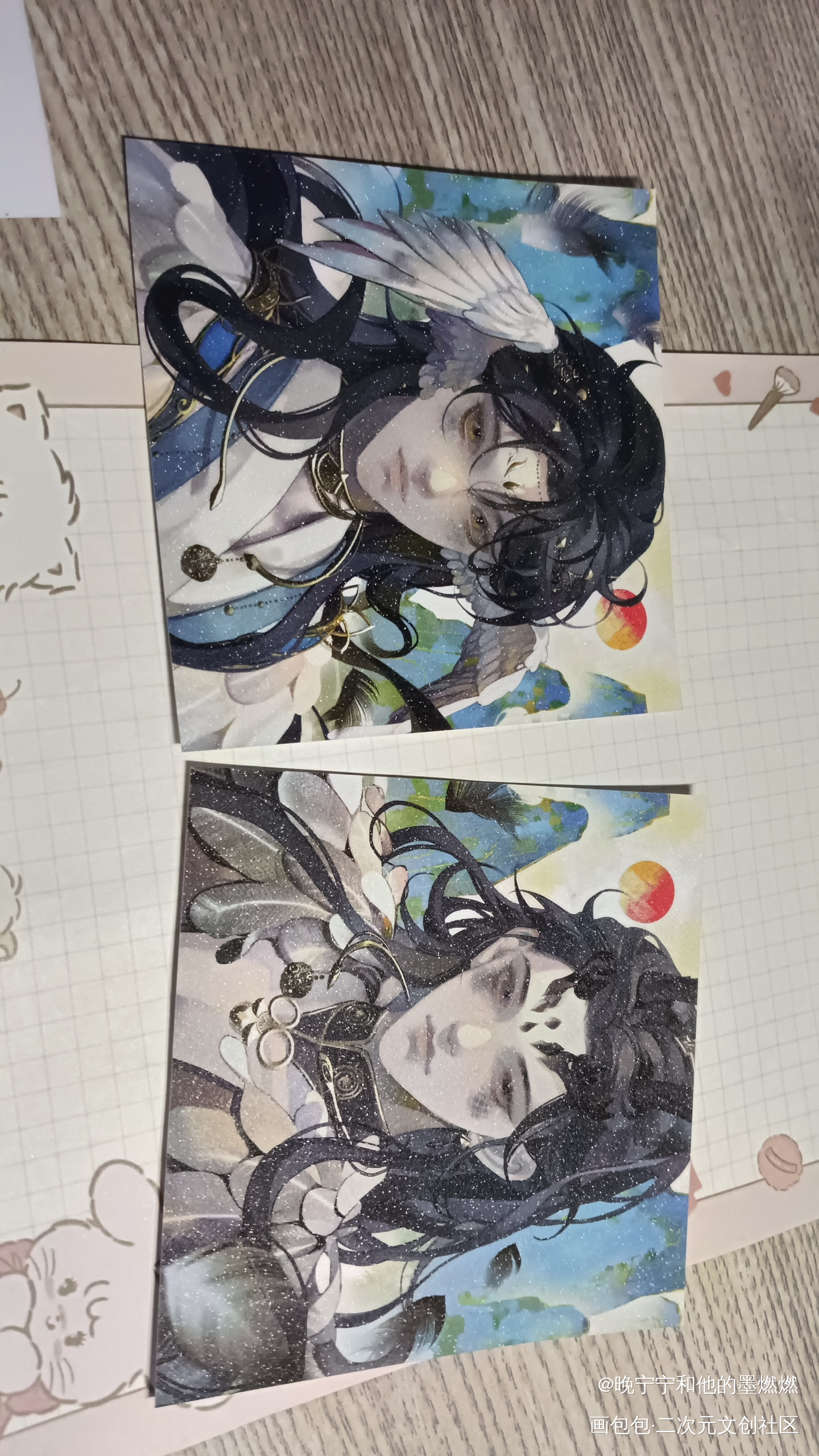 _二哈和他的白猫师尊无料返图绘画作品