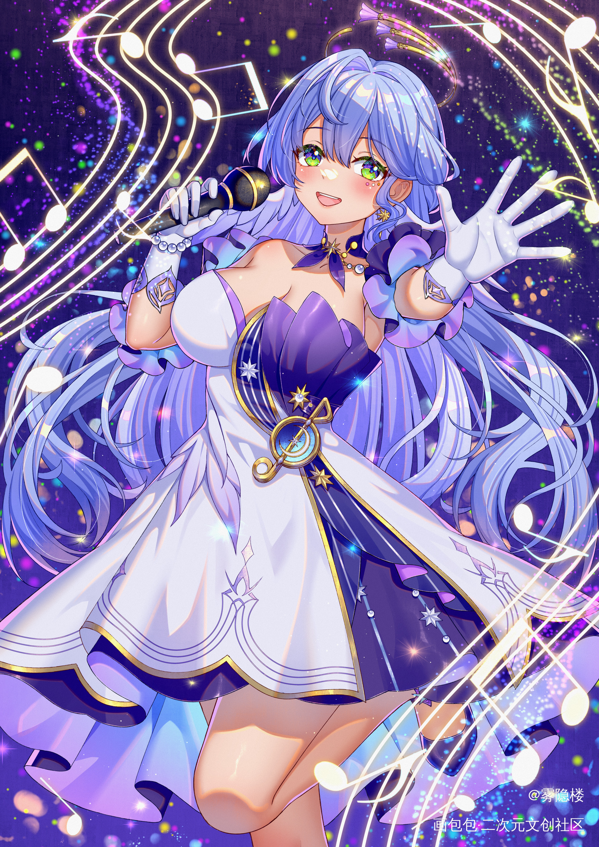 知更鸟～_崩坏星穹铁道知更鸟绘画作品