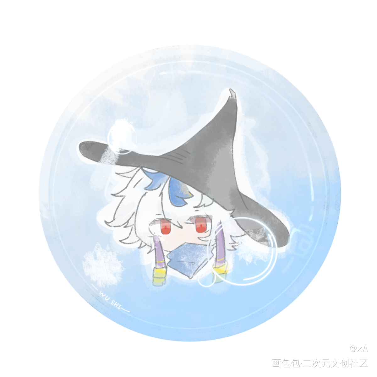 光遇巫师_光遇板绘涂绘画作品