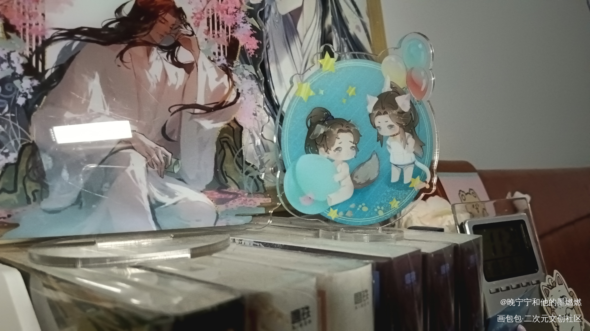 _二哈和他的白猫师尊授权返图绘画作品
