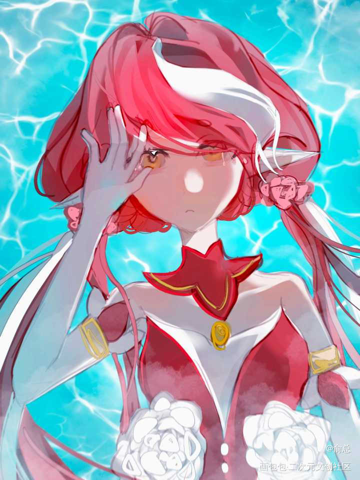 画了小时候的白月光！_同人小花仙绘画绘画作品